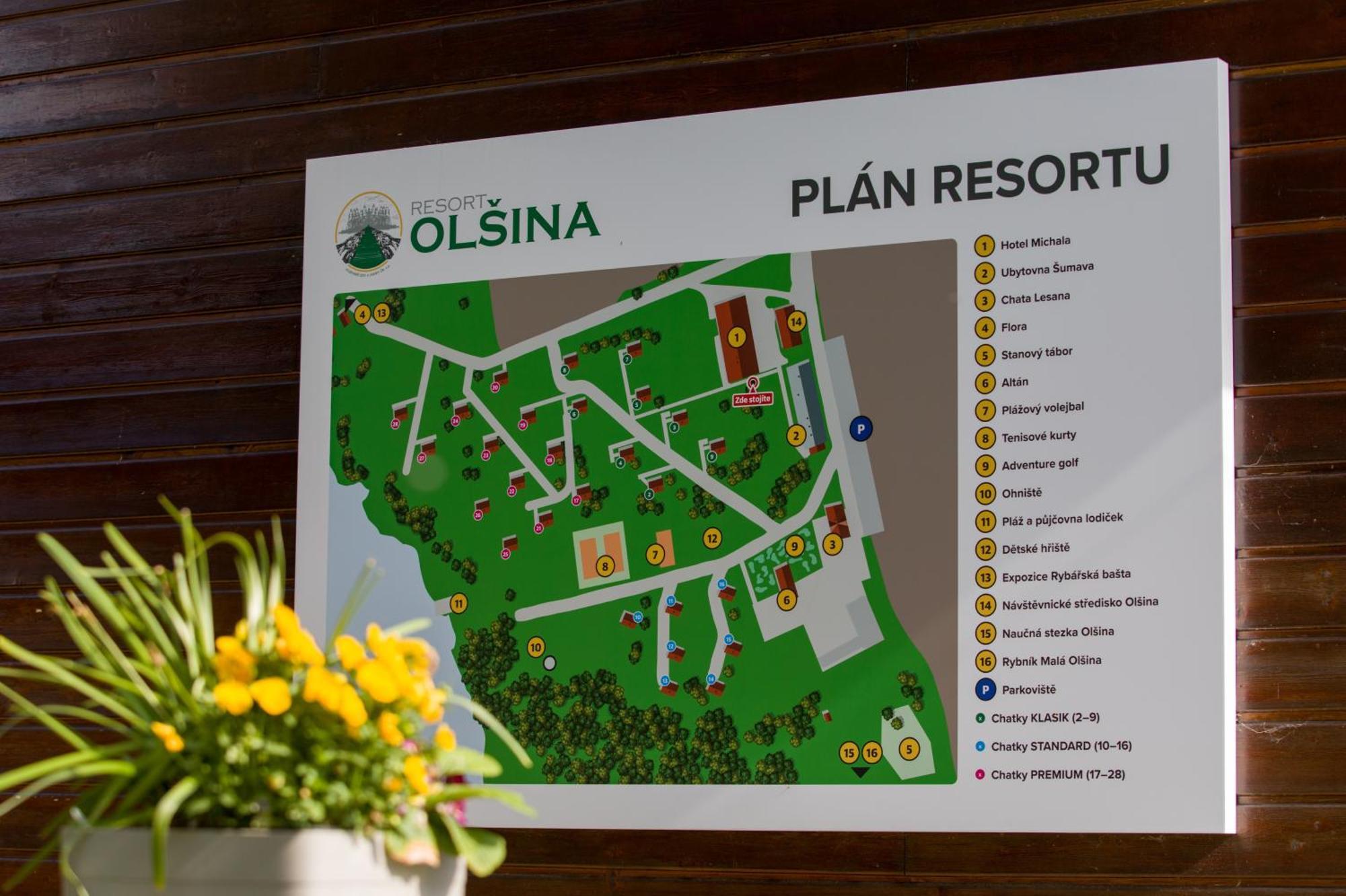 Resort Olsina Horní Planá Kültér fotó